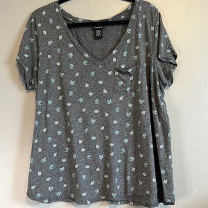Torrid Cactus Pocket Tee
